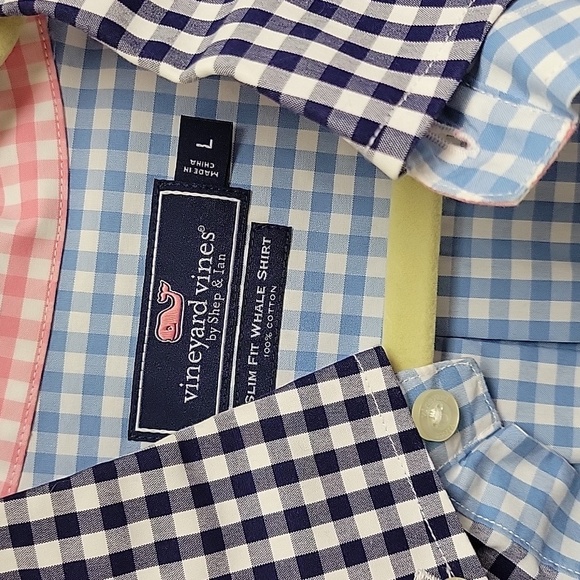 Vineyard vines long sleeve large shirt - Picture 3 of 3